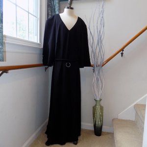 DONNA RICCO Formal Dress Plus Size 20W Black